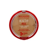 Pudry do twarzy - Bourjois Healthy Mix 8 g Puder w kompakcie Dark Beige 03 - miniaturka - grafika 1