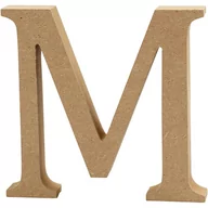 Pozostałe akcesoria dla plastyków - Creativ Company A/S Litera M z MDF, 8 cm - miniaturka - grafika 1
