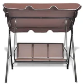 Huśtawki - Huśtawka metalowa ogrodowa 3-osobowa Z7-Z06 - miniaturka - grafika 1