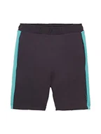 Spodenki damskie - TOM TAILOR Chłopięce dziecięce szorty dresowe z paskami, 29476 - Coal Grey, 164 - miniaturka - grafika 1