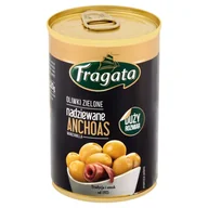 Warzywa w marynacie - Fragata Oliwki zielone nadziewane anchoas 300 g - miniaturka - grafika 1