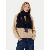 Apaszki i szaliki damskie - Szalik Polo Ralph Lauren 455981434002 Granatowy - miniaturka - grafika 1