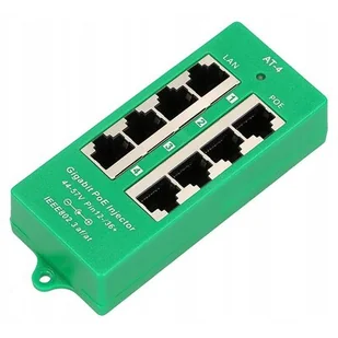 ExtraLink ExtraLink EXTRALINK ACTIVE POE INJECTOR 4 PORT GIGABIT 802.3AT/AF MODE A EX.12554 - Wtyczki i adaptery - miniaturka - grafika 1