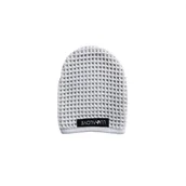 Akcesoria do oczyszczania twarzy - LullaLove Rękawiczka do demakijażu twarzy - szarość mgły - miniaturka - grafika 1