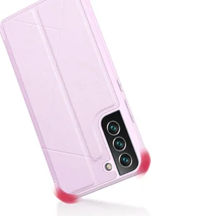 Dux Ducis Skin X kabura etui pokrowiec z klapką Samsung Galaxy S22+ (S22 Plus) różowy - Etui i futerały do telefonów - miniaturka - grafika 8