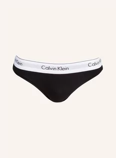 Majtki damskie - Calvin Klein Figi Modern Cotton schwarz - grafika 1