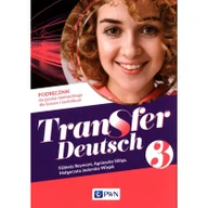 Filologia i językoznawstwo - Transfer Deutsch 3 Podręcznik do języka niemieckiego Nowa - miniaturka - grafika 1