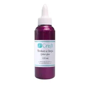 Przybory szkolne - Craft Brokat w kleju 120 ml Purple DP - miniaturka - grafika 1