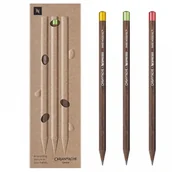 Ołówki - CARAN D'ACHE Ołówek CARAN D'ACHE Nespresso Swiss Wood 3szt. OLP.055 - miniaturka - grafika 1