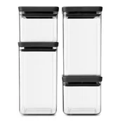 Pojemniki kuchenne - Brabantia Zestaw 4 pojemników Tasty 122422 - miniaturka - grafika 1