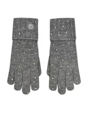Rękawiczki - Guess Rękawiczki Damskie AW5215 POL02 Szary - miniaturka - grafika 1