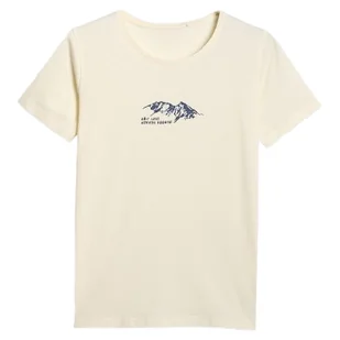 Koszulka damska 4F Tshirt F2713 Rozmiar: L / Kolor: biały - Koszulki sportowe damskie - miniaturka - grafika 1
