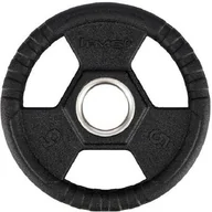 Pozostały sprzęt siłowy - HMS TOH05 CZARNY TALERZ OLIMPIJSKI ŻELIWNY 5 KG - miniaturka - grafika 1