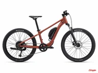 Rowery elektryczne - Rower elektryczny Giant Talon E+ 24 Terracotta 2023 - miniaturka - grafika 1