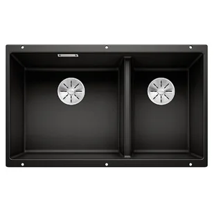 Blanco Komora SUBLINE 430/270-U Czarny lewa InFino 525991 - Zlewozmywaki - miniaturka - grafika 1