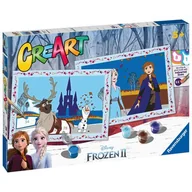 Malowanie po numerach - CreArt dla dzieci Junior, Malowanie po numerach, Kraina Lodu II, Przyjaciele na zawsze, 2 szt. - miniaturka - grafika 1