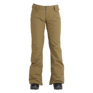 Damskie Spodnie BILLABONG TERRY PNT U6PF23BIF0_4351 – Brązowy - Spodnie narciarskie - miniaturka - grafika 1