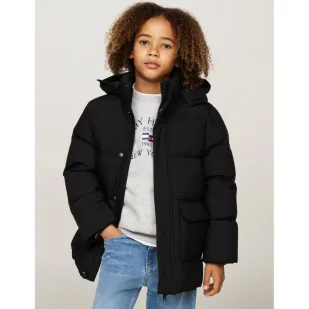 Tommy Hilfiger Kurtka | Loose fit - Kurtki i płaszcze dla chłopców - miniaturka - grafika 1