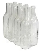 Domowy wyrób alkoholu - Butelka na wino 0,7 l przezroczysta - zgrzewka 8 szt - miniaturka - grafika 1