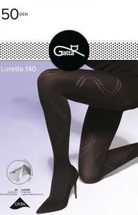 RAJSTOPY GATTA LORETTA 50 WZ 140 (kolor Nero, rozmiar 2) - Rajstopy - miniaturka - grafika 1
