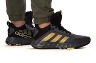 Trampki męskie - adidas Ownthegame 2.0, Trampki męskie, Wielobarwny Gricin Dormat Negbás, 41.5 EU - miniaturka - grafika 1