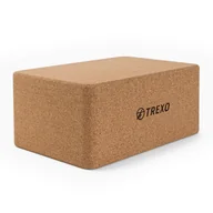 Klocki do jogi - Kostka Do Jogi Trexo Brązowa Yb-100 - miniaturka - grafika 1