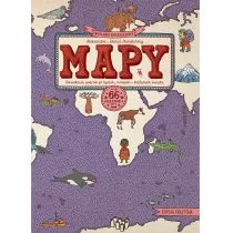 Mapy Edycja fioletowa Aleksandra Mizielińska Daniel Mizieliński - Atlasy i mapy - miniaturka - grafika 1
