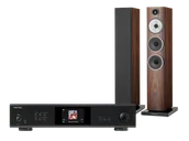 Zestawy stereo - Rotel S14 (czarny) + 704 S3 (mokka) - miniaturka - grafika 1