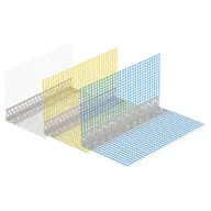 Akcesoria do ogrodzeń - Narożnik z siatką gold 100 x 100 mm 2,5 mb - miniaturka - grafika 1
