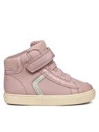 Buty dla dziewczynek - Geox Sneakersy B Gisli Girl B461MA 05402 C8014 S Różowy - miniaturka - grafika 1
