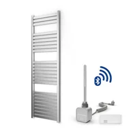 Grzejniki łazienkowe - Grzejnik łazienkowy elektryczny drabinka 60x180cm grzałka programowanie chrom Warmtec Velo - miniaturka - grafika 1