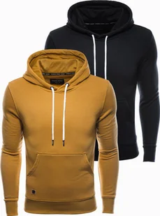 Ombre Zestaw bluz męskich z kapturem BASIC - mix 2-pak V4 Z35 XXL - Bluzy męskie - miniaturka - grafika 1