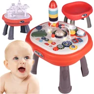 Zabawki interaktywne dla dzieci - Stolik Edukacyjny Interaktywny Panel Muzyczny Kosmos - miniaturka - grafika 1