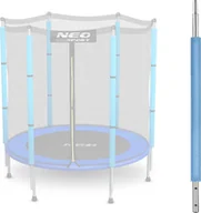 Akcesoria do trampolin - Neo-Sport Słupek dolny do trampoliny z siatką zewnętrzną 4,5 ft niebieski Neo-Sport - miniaturka - grafika 1