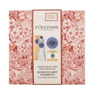 Zestawy kosmetyków damskich - L'Occitane Shea Butter Body Care Gift Set Zestaw krem do ciała Shea Butter Ultra Rich Body Cream 200 ml + krem do rąk Shea Butter Hand Cream 150 ml + mydło w kostce Shea Milk Extra Rich Soap 100 g - miniaturka - grafika 1