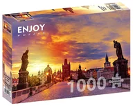 Puzzle - Puzzle, Most Karola w Pradze, Czechy, 1000 el. - miniaturka - grafika 1