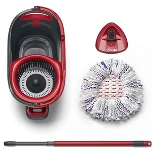 Vileda FHP Turbo 3in1 Microfibre Zestaw Obrotowy Mop + Wiadro 167751.. VILE-000967 - Miotły, szufle, mopy - miniaturka - grafika 1