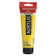 Przybory szkolne - Talens Amsterdam, farba akrylowa, 120 ml, Żółty jasny, azo - miniaturka - grafika 1