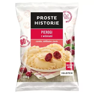 Proste Historie Pierogi z wiśniami 450 g - Dania mrożone - miniaturka - grafika 1