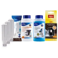 Akcesoria i części do ekspresów do kawy - Zestaw Melitta - AL-TES46 3 szt, Latteo 250 ml, Tabletki Czyszczące Melitta, UniDec 250 ml - miniaturka - grafika 1