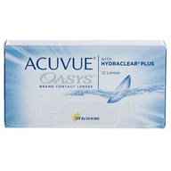Soczewki kontaktowe - Johnson&Johnson Acuvue Oasys 12 szt - miniaturka - grafika 1