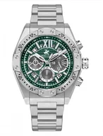 Zegarki męskie - Zegarek męski BEVERLY HILLS BP3743X.370 zielony fashion na prezent - miniaturka - grafika 1