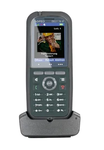 AGFEO DECT 78 IP telefon VoIP Szary TFT - Telefonia VoIP - miniaturka - grafika 1
