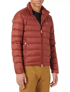 GANT Męska kurtka The Light DOWN Burgundy, XS - Kurtki męskie - miniaturka - grafika 1