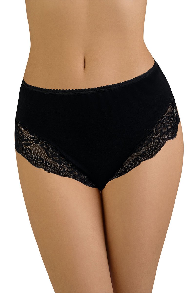 Vivisence 4008 czarny 3XL Majtki wysokie figi