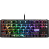 Klawiatury - Ducky One 3 Classic Black/White TKL Klawiatura Gamingowa RGB LED - MX-Black (US) - miniaturka - grafika 1