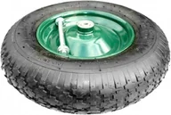 Kółka i bloczki - Awtools Koło Do Taczki Pneumatyczne 400, Felga Metal, Łożysko+Oś, 4 Warstwy, 1,7 Atm - miniaturka - grafika 1