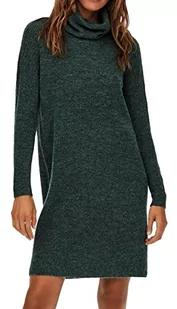 Only Kobiety Onljana L/S Sukienka, Zielony, M - Sukienki - miniaturka - grafika 1
