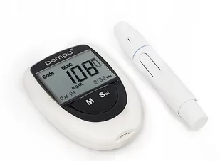 Pempa Urządzenie 3w1 do pomiaru glukozy, cholesterolu i kwasu moczowego Pempa |   NN-SPE-AEUU-002 - Glukometry i akcesoria dla diabetyków - miniaturka - grafika 1