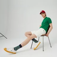Spodenki męskie - Lacoste męskie bermudy z elastycznej bawełny Slim Fit - miniaturka - grafika 1